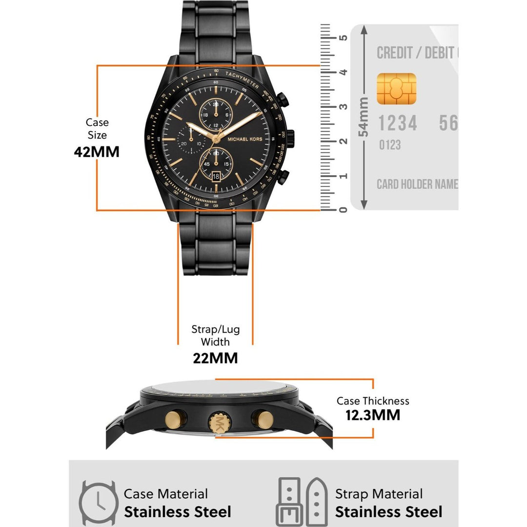 Michael Kors MK9113 Accelerator Chronograph Watch for Men