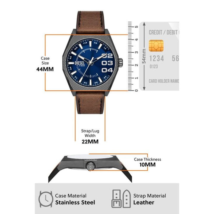 DZ2189 Scraper Analog Watch for Men