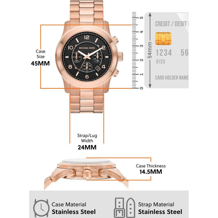 MK9123 Runway Analog Watch for Men