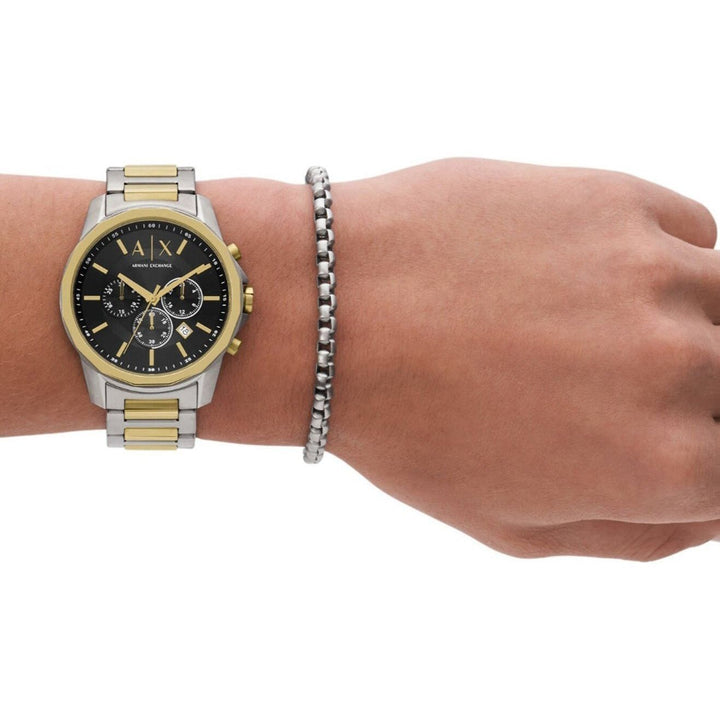 Armani Exchange AX7148SET Chronograph Watch for Men With Bracelet