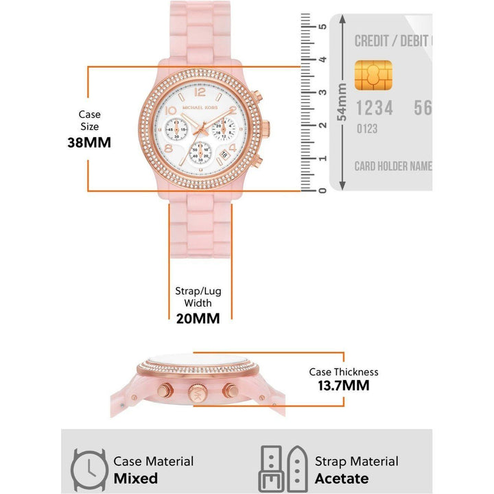 Michael Kors MK7424 Runway Chronograph Watch for Women