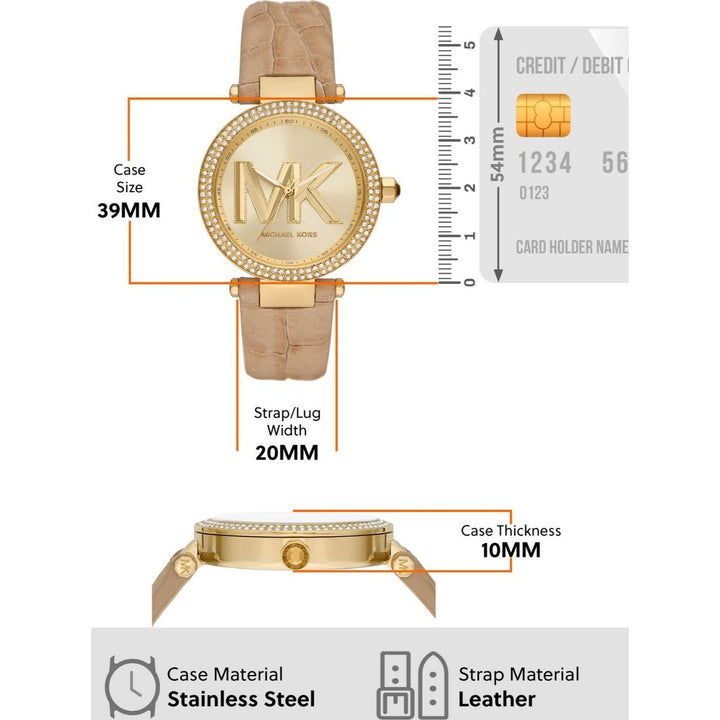 Michael Kors MK4725 Parker Analog Watch for Women