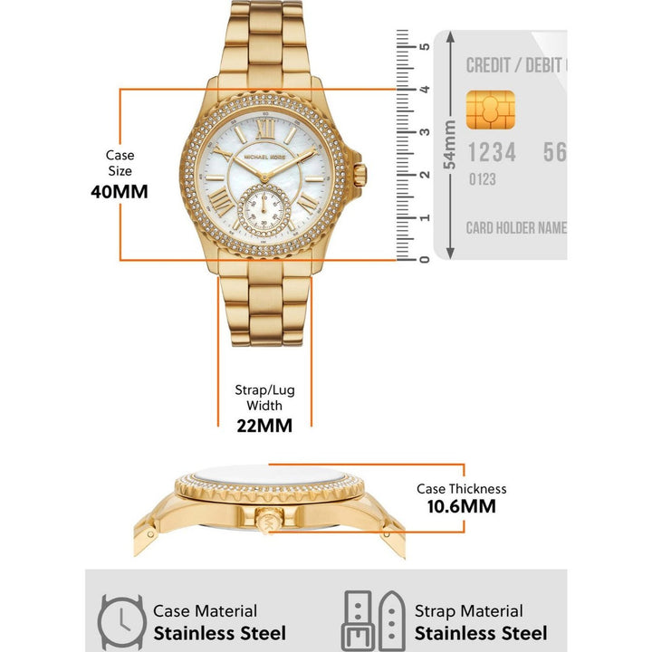 Michael Kors MK7401 Everest Analog Watch for Women