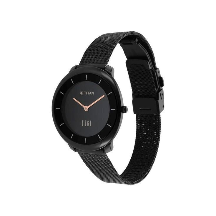 Titan NR2677NM01 Ladies Edge Analog Watch for Women