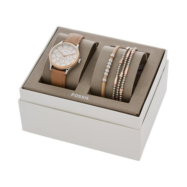 Fossil BQ3417SET Modern Sophisticate Analog Watch for Women With Bracelets