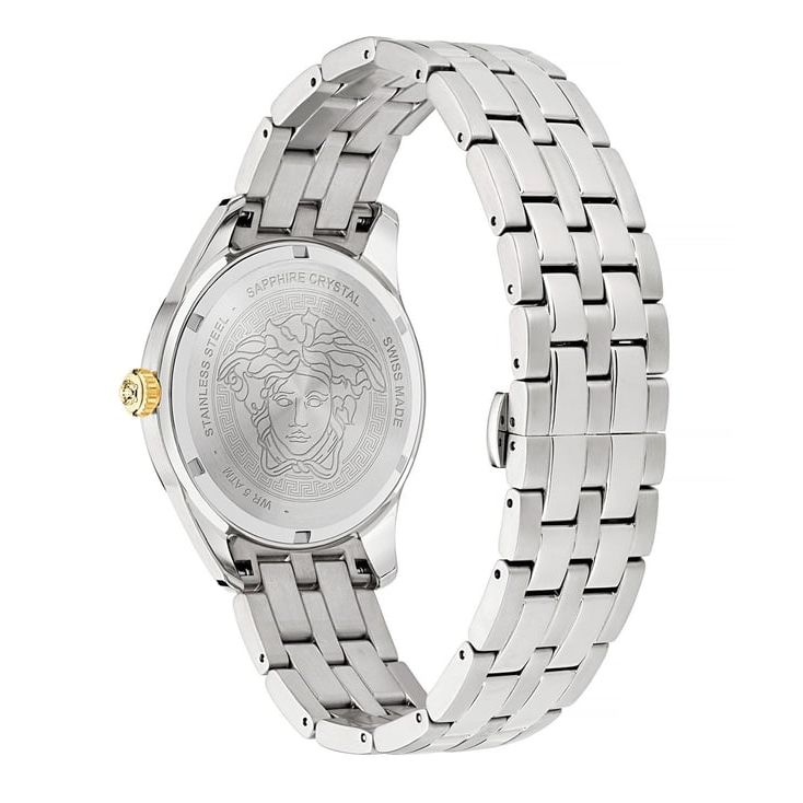 VE7C00523 Greca Time Gmt Analog Watch for Men