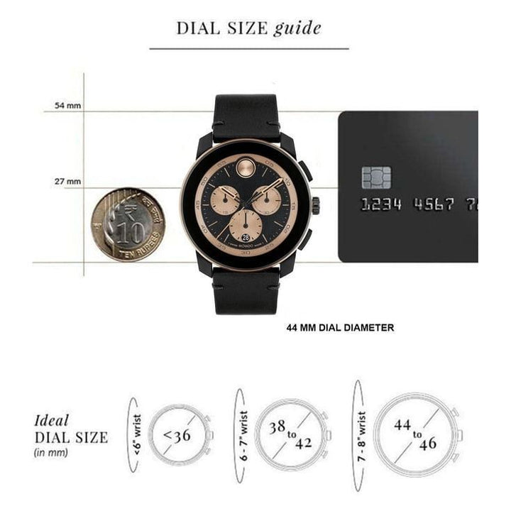 Movado 3601114 Bold Chronograph Watch for Men