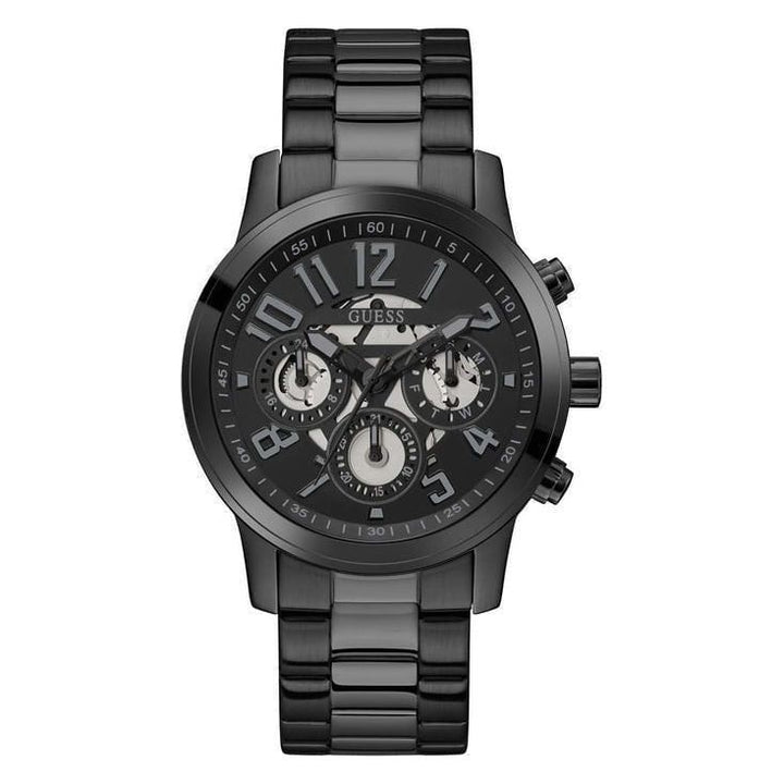 GUESS PARKER Men Black Round Dial Analog Watch - GW0627G3