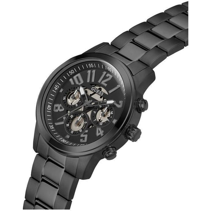 GUESS PARKER Men Black Round Dial Analog Watch - GW0627G3