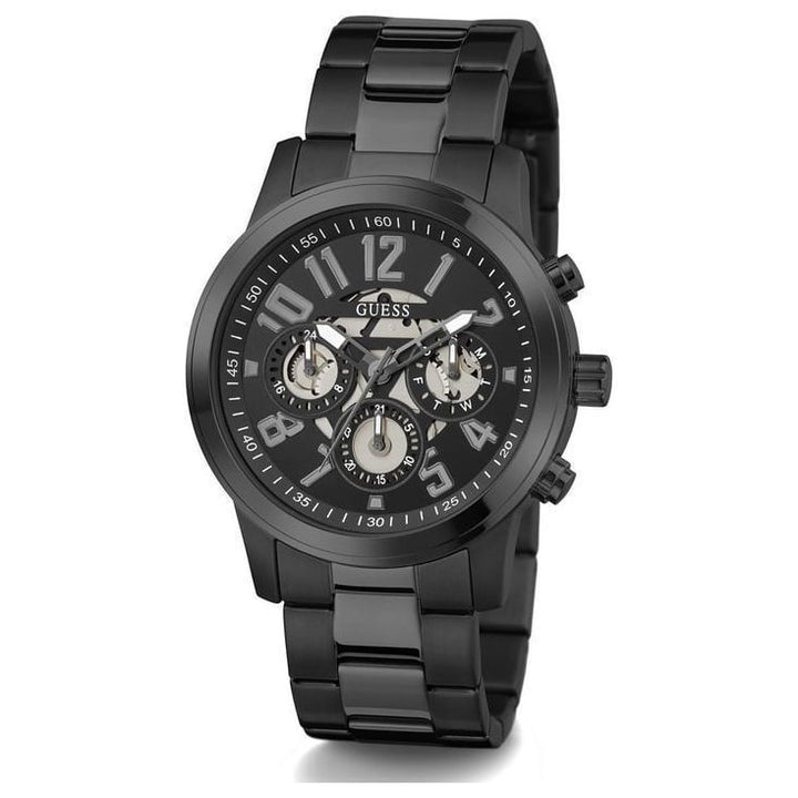 GUESS PARKER Men Black Round Dial Analog Watch - GW0627G3