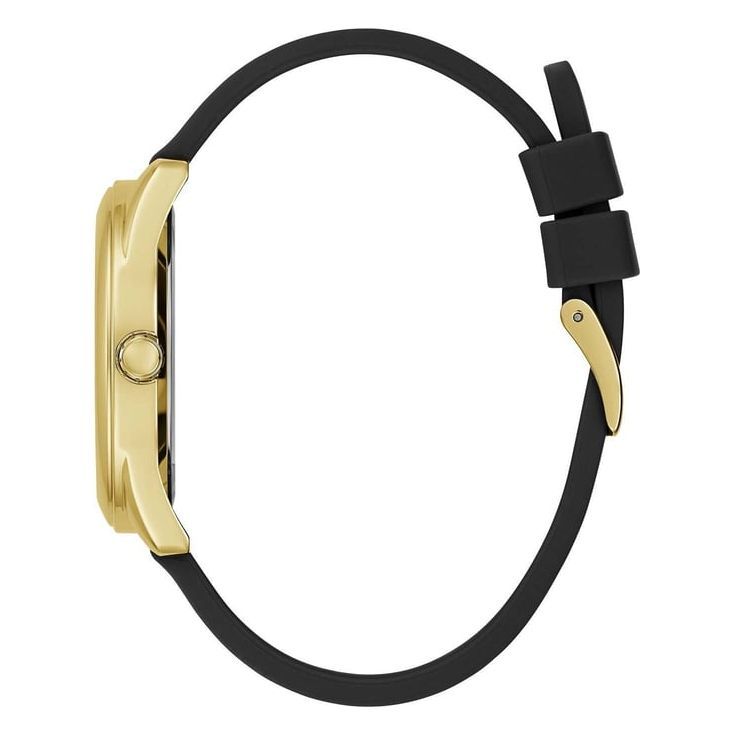 GUESS CUBED Women Champagne Round Dial Analog Watch - GW0665L1