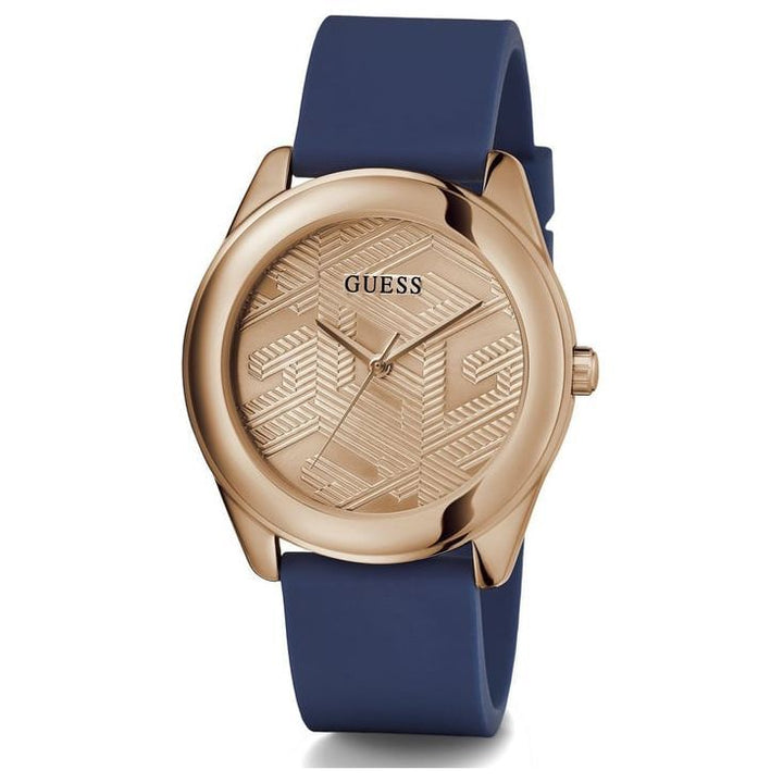 GUESS CUBED Women Rose Gold Round Dial Analog Watch - GW0665L2
