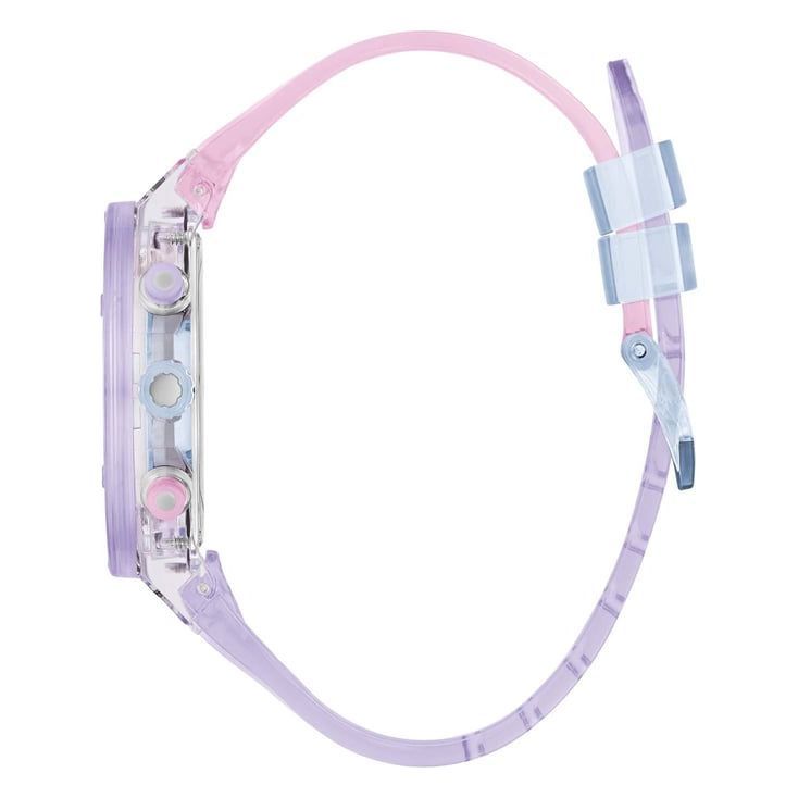 GUESS ATHENA Women Blue Round Dial Analog Watch - GW0438L6