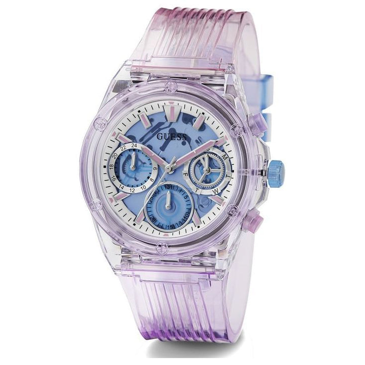GUESS ATHENA Women Blue Round Dial Analog Watch - GW0438L6