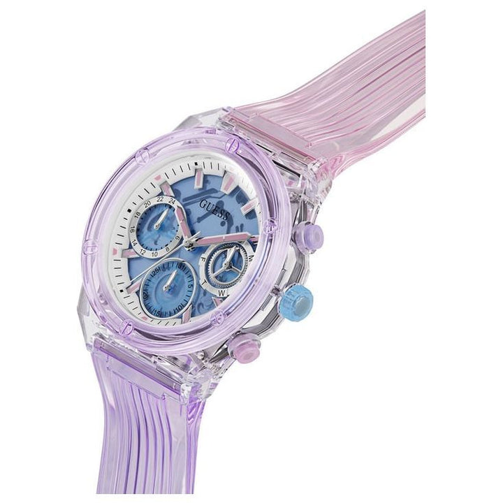 GUESS ATHENA Women Blue Round Dial Analog Watch - GW0438L6