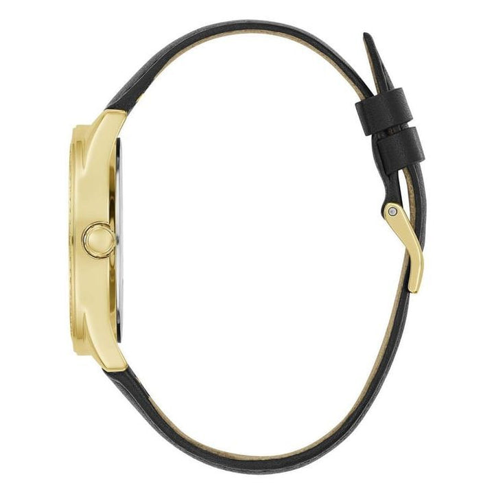 GUESS G GLOSS Women Gold Round Dial Analog Watch - GW0608L2