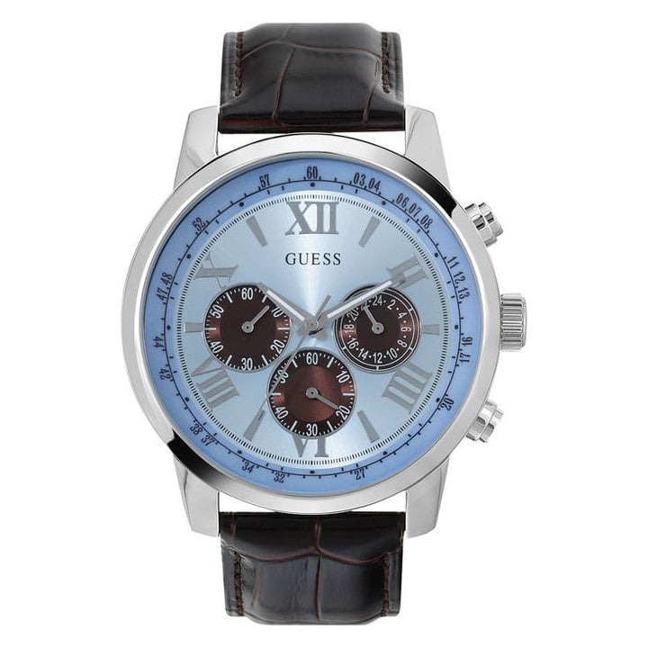 HORIZON Men Blue Round Dial Analog Watch - U0380G6M