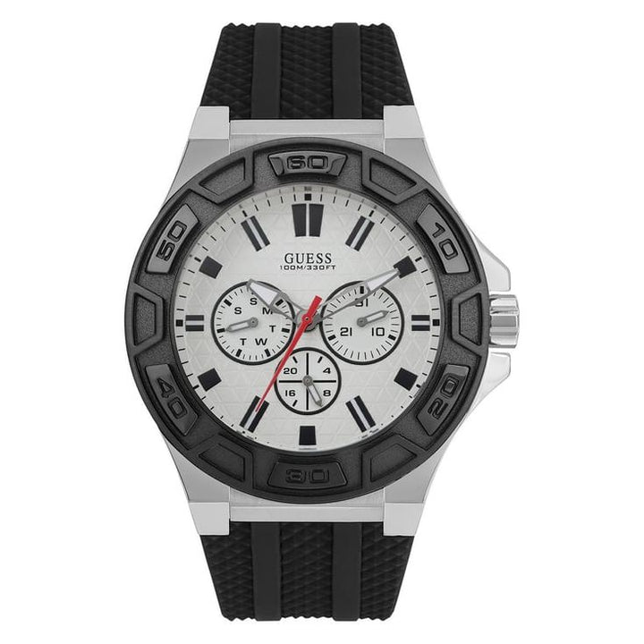 FORCE Men White Round Dial Analog Watch - U0674G3M