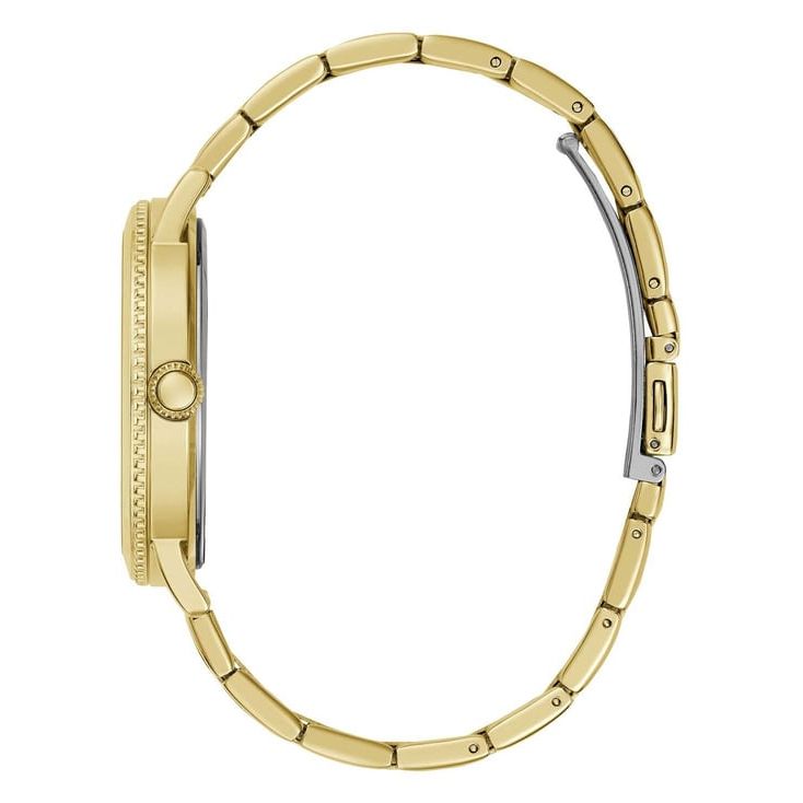 STANDARD Men Champagne Round Dial Analog Watch - U1380G2M