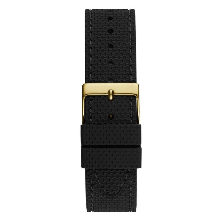 STATURE Men Black Rectangle Dial Analog Watch - U1381G1M
