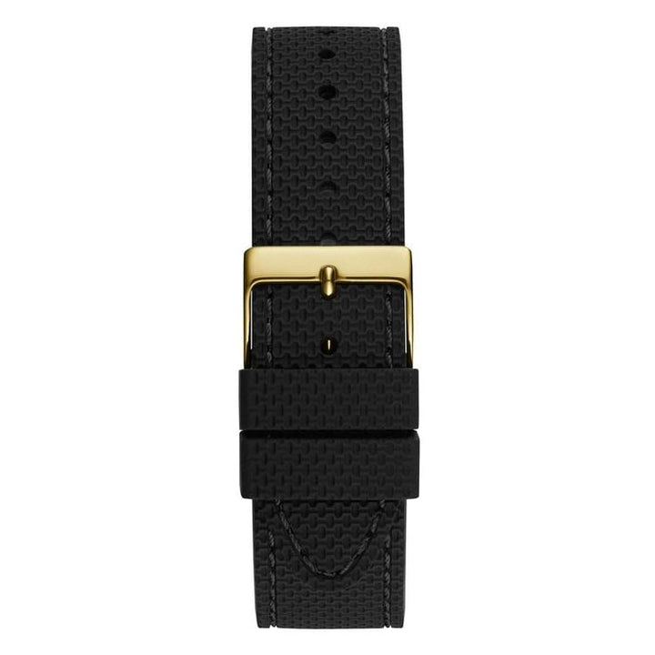 STATURE Men Black Rectangle Dial Analog Watch - U1381G1M