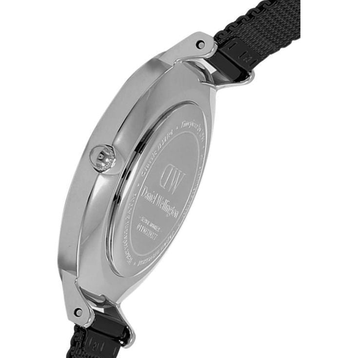 Daniel Wellington Petite Women Black Round Dial Analog Watch - DW00100202K