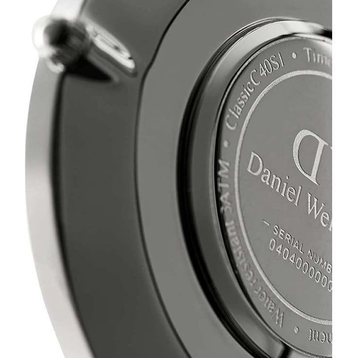 Daniel Wellington Classic Men Black Round Dial Analog Watch - DW00100133K