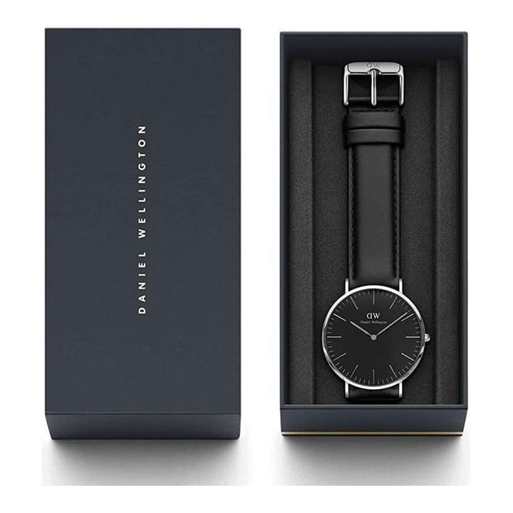 Daniel Wellington Classic Men Black Round Dial Analog Watch - DW00100133K