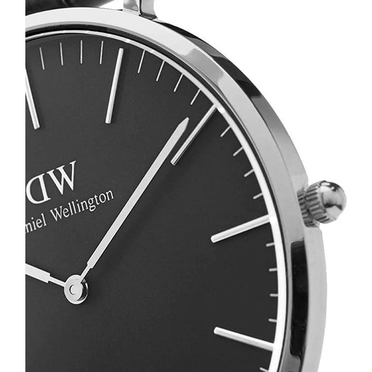 Daniel Wellington Classic Men Black Round Dial Analog Watch - DW00100133K