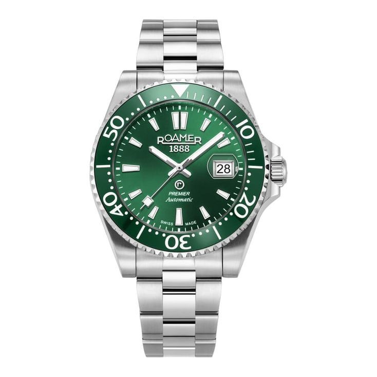Roamer 986983 41 75 20 Premier Luminous 25 Jewels Automatic Watch for Men