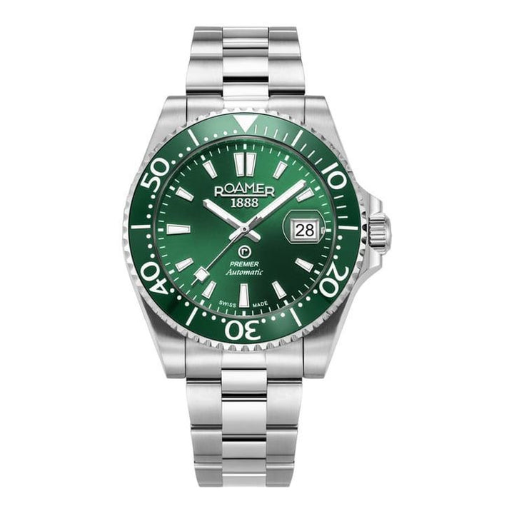 Roamer 986983 41 75 20 Premier Luminous 25 Jewels Automatic Watch for Men