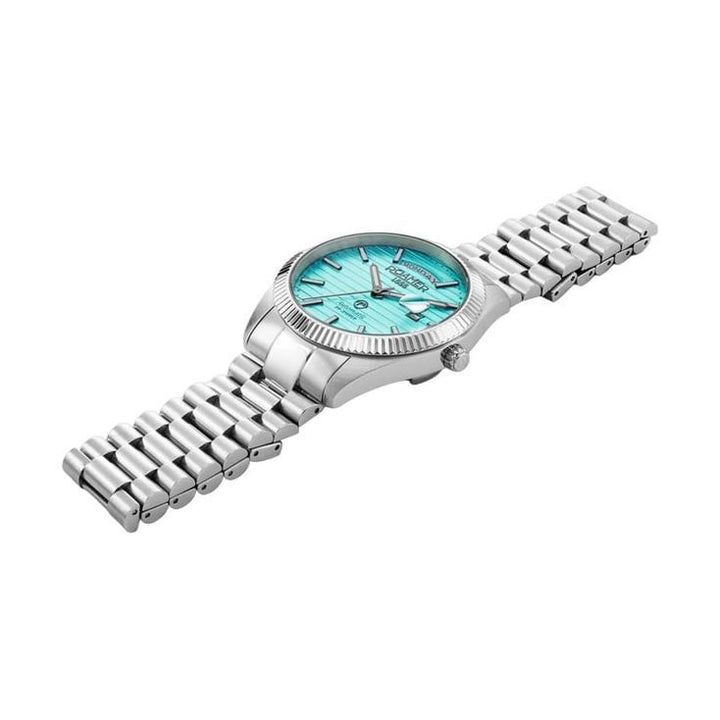 Roamer 981666 41 05 50 Primeline Daydate II 26 Jewels Automatic Watch for Men