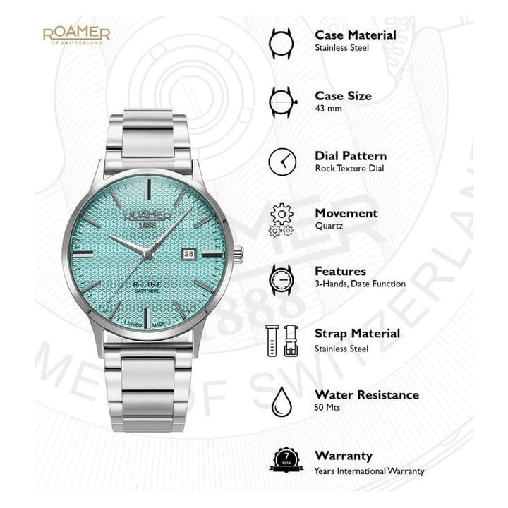 Roamer 718833 41 05 20 R-Line Classic Watch for Men