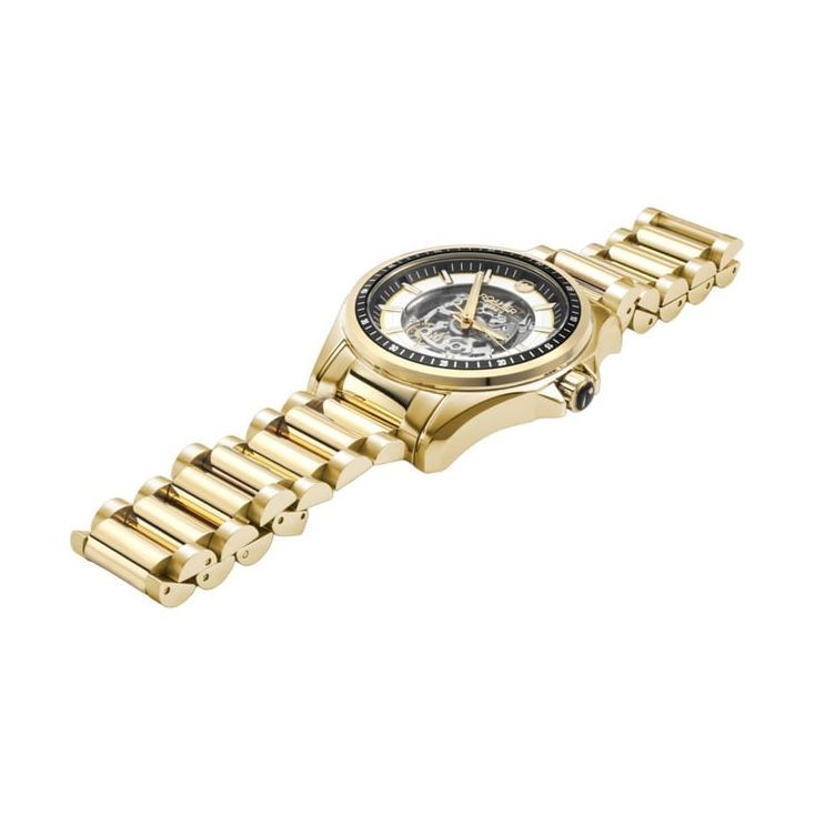 Roamer 220984 48 55 20 Rockshell Mark III Skeleton 26 Jewels Automatic Watch for Men