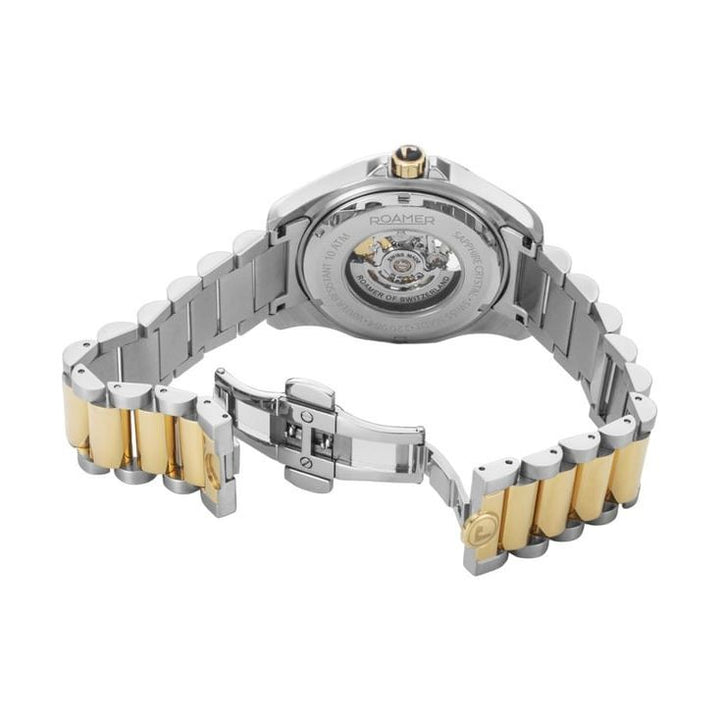 Roamer 220984 48 75 20 Rockshell Mark III Skeleton 26 Jewels Automatic Watch for Men