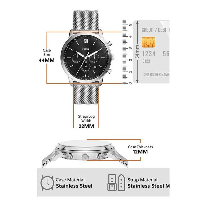 Fossil FS6020SET Neutra Chronograph Watch for Men