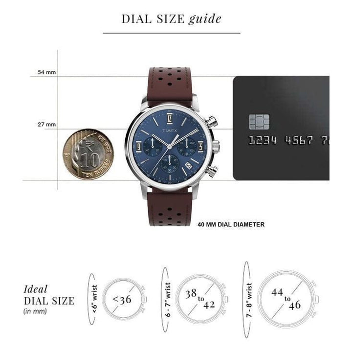 TIMEX Marlin Men Blue Round Dial Analog Watch - TW2W10200UJ