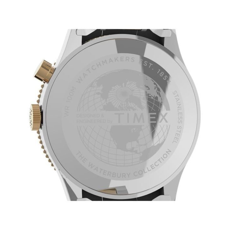 TIMEX Waterbury Men Blue Round Dial Analog Watch - TW2U90600UJ