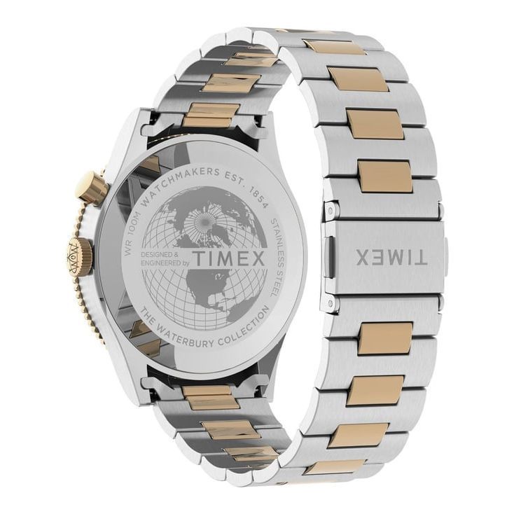 TIMEX Waterbury Men Blue Round Dial Analog Watch - TW2U90600UJ