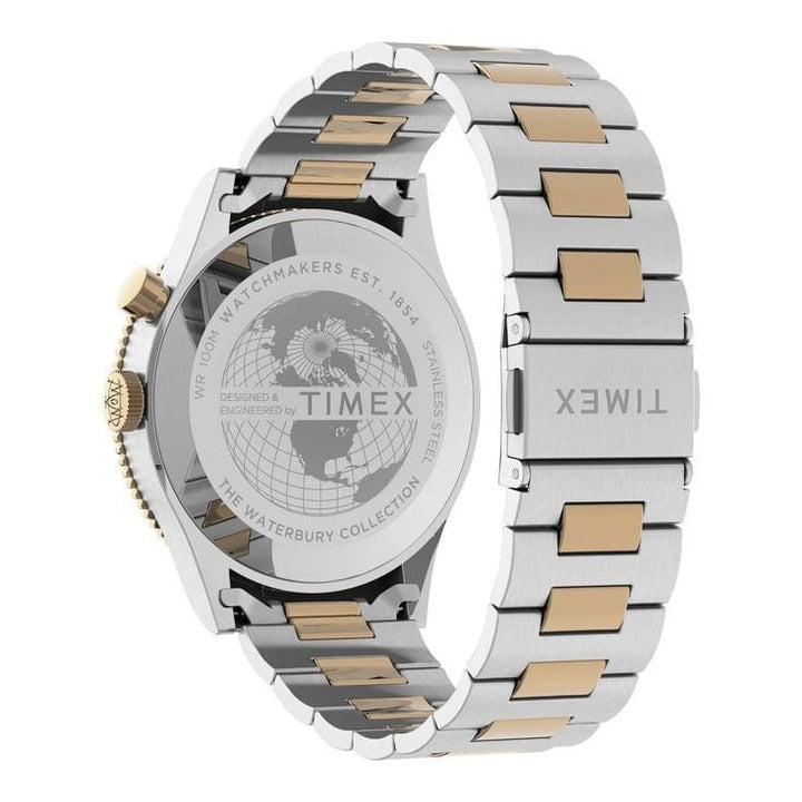 TIMEX Waterbury Men Blue Round Dial Analog Watch - TW2U90600UJ