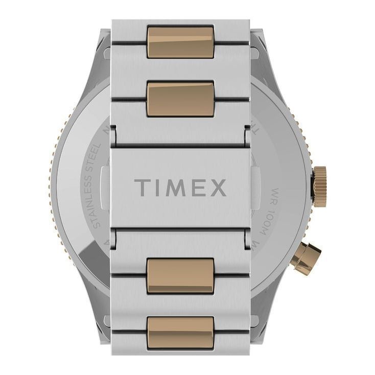 TIMEX Waterbury Men Blue Round Dial Analog Watch - TW2U90600UJ