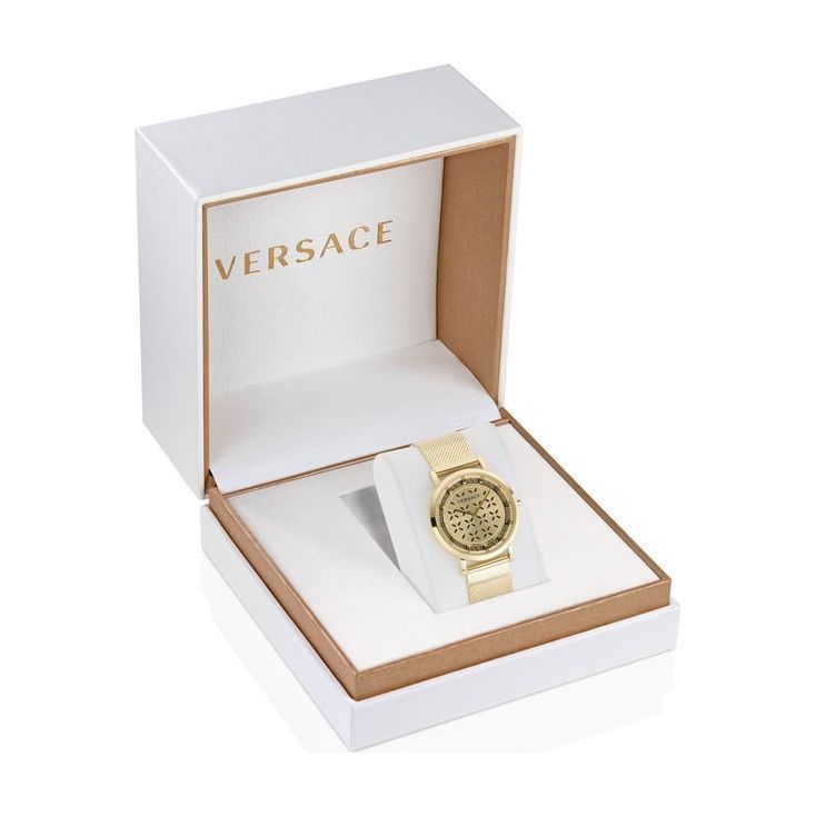 Versace Women's VE3M01223 Elegant Analog Watch, Water Resistant