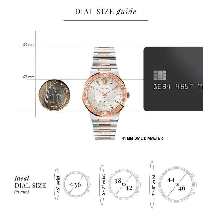 Versace Vevi00923 Greca Logo-VI Analog Watch For Men