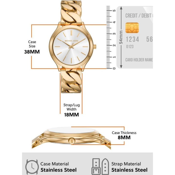 Michael Kors MK7472 Runway Analog Watch for Women