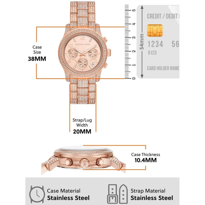Michael Kors MK7481 Runway Chronograph Watch for Women