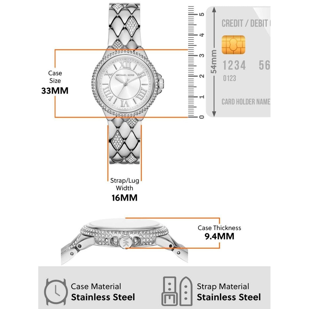 Michael Kors MK4804 Camille Analog Watch for Women