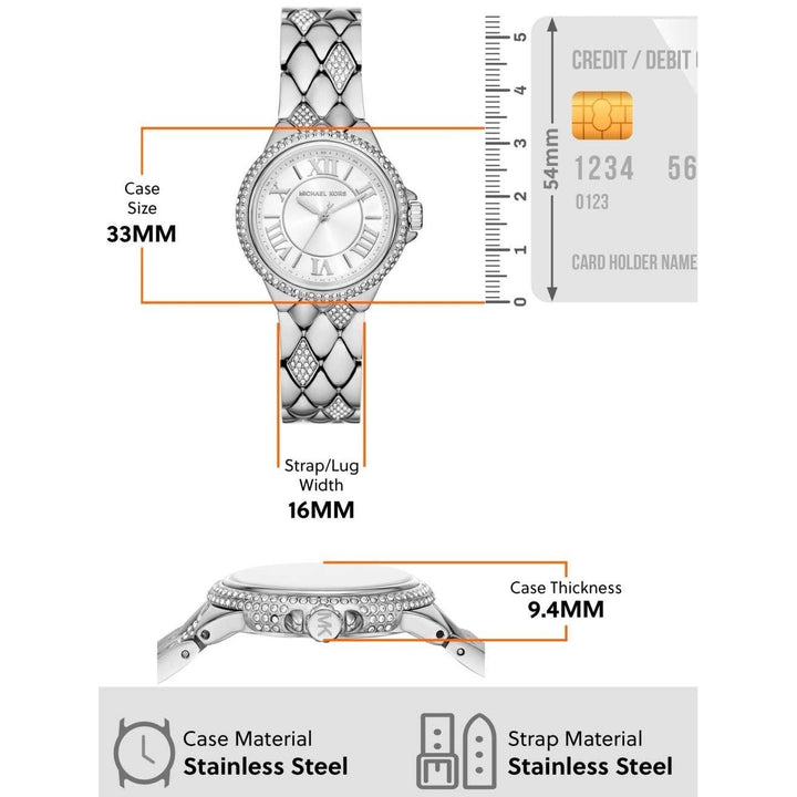 Michael Kors MK4804 Camille Analog Watch for Women