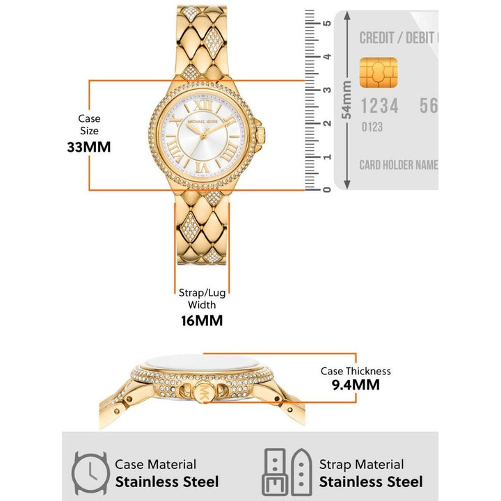 Michael Kors MK4801 Camille Analog Watch for Women