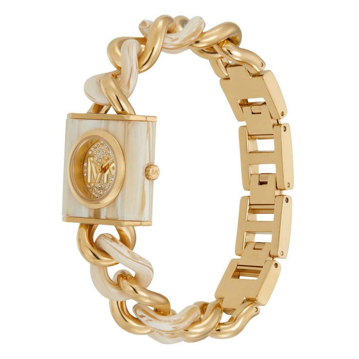 Michael Kors MK4809 Mk Chain Lock Analog Watch for Women