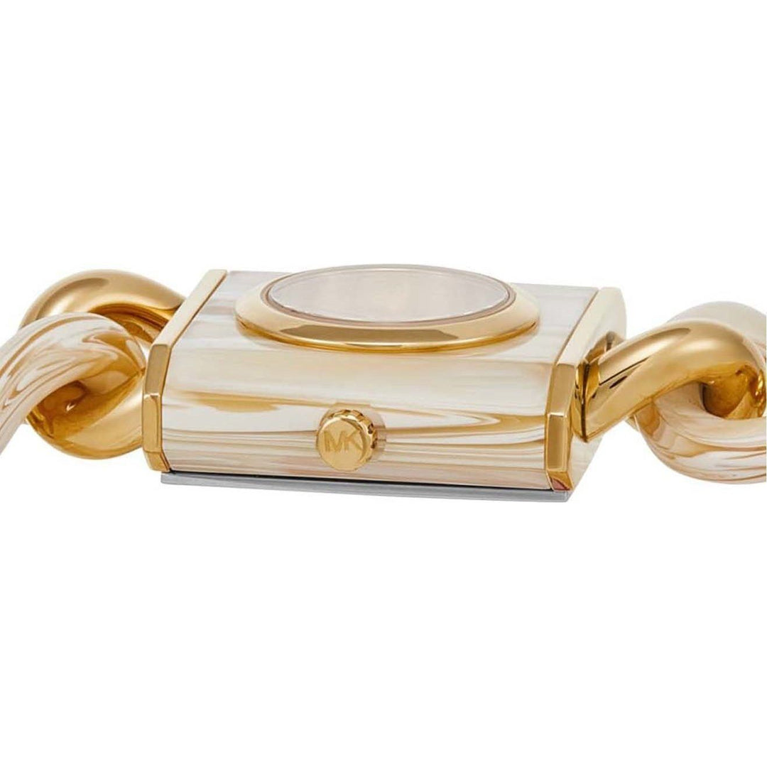 Michael Kors MK4809 Mk Chain Lock Analog Watch for Women